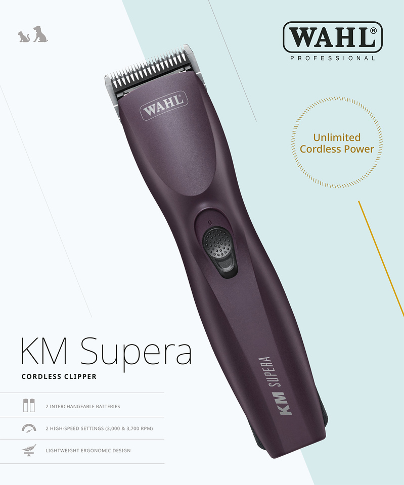 New for 2025 - the Wahl KM Supera Horse and Dog clipper